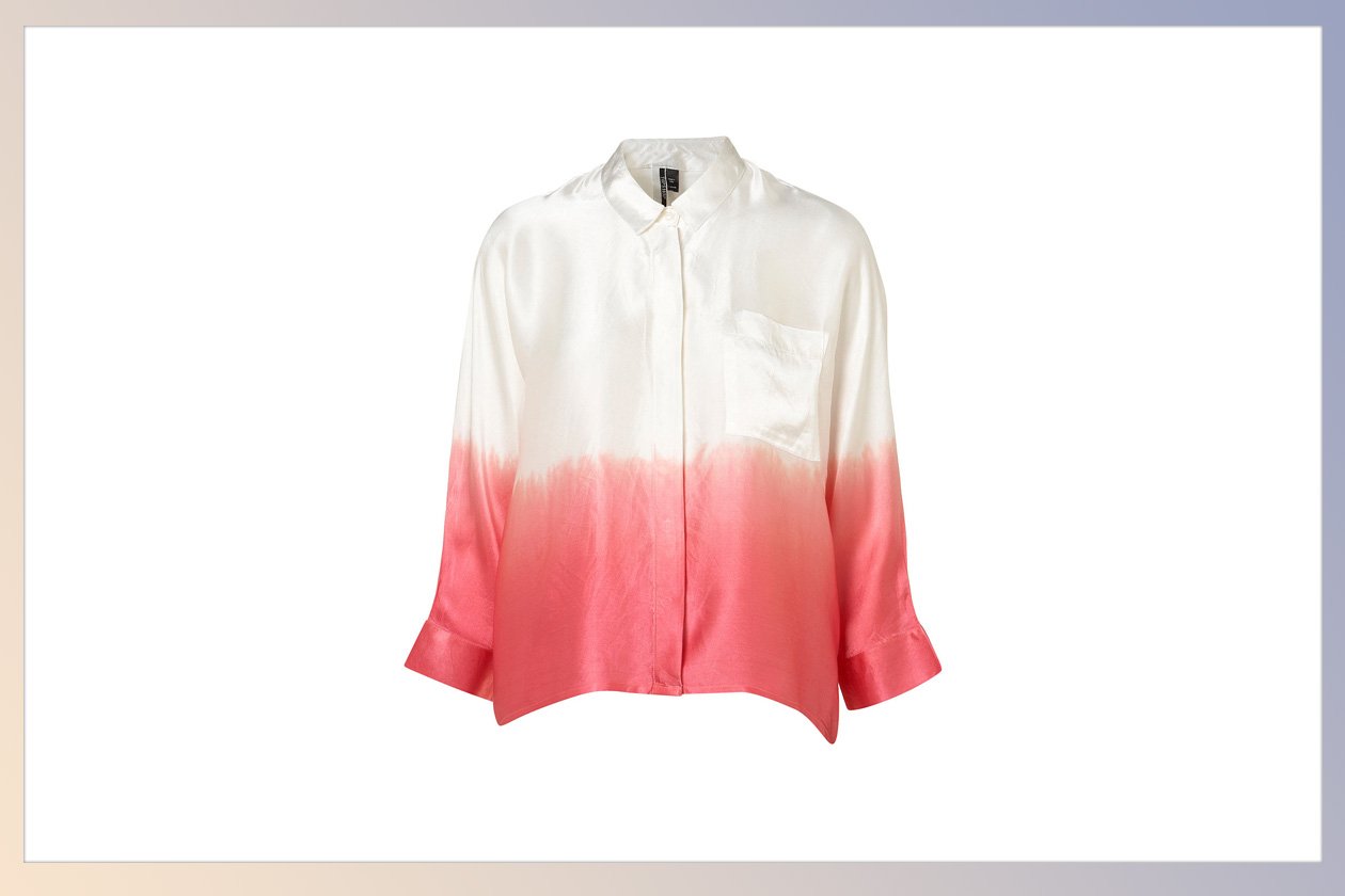 01 Camicie Botton up Topshop silk