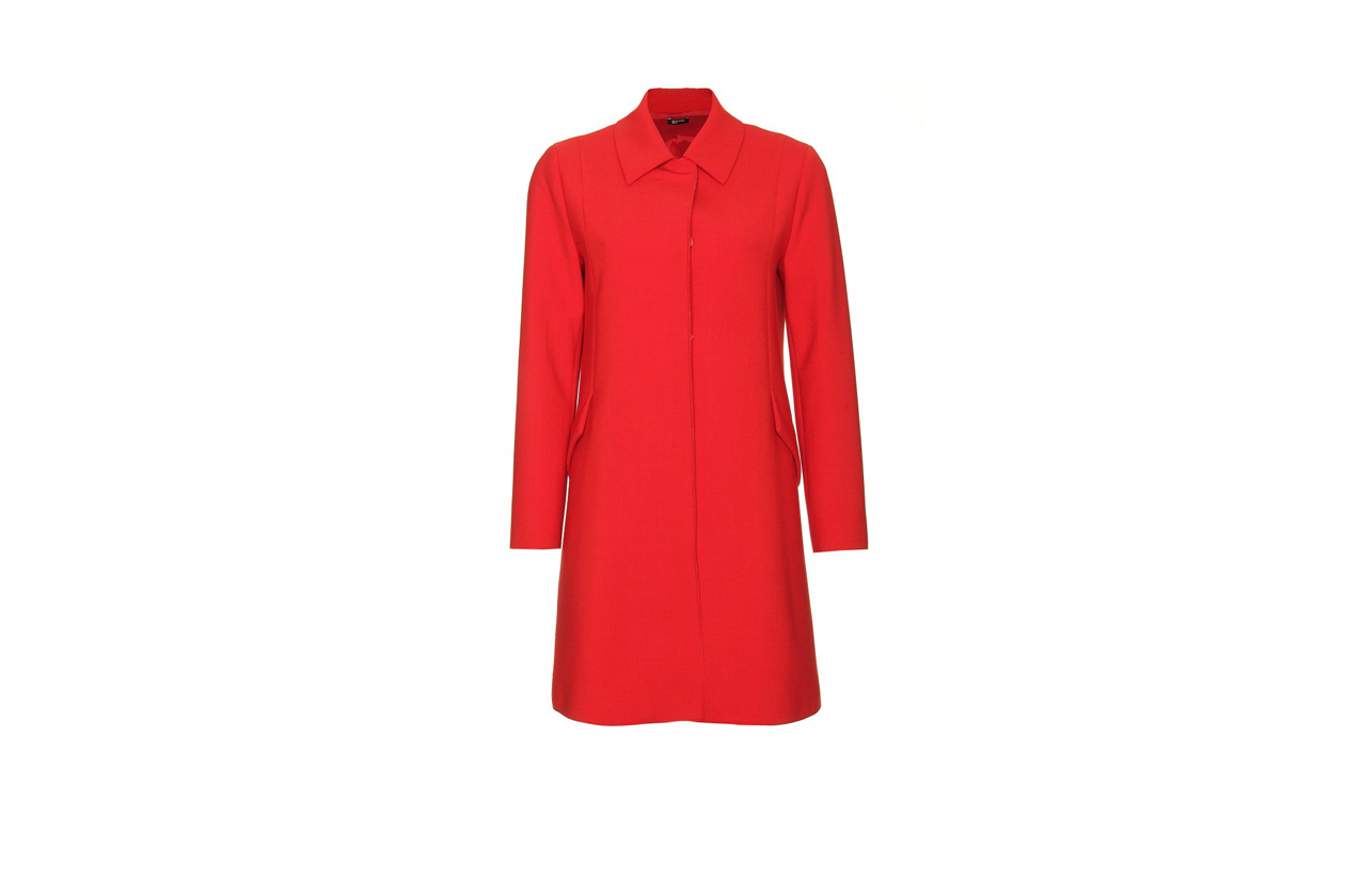 02 Rosso Nero cappotto Jil Sander Navy rosso