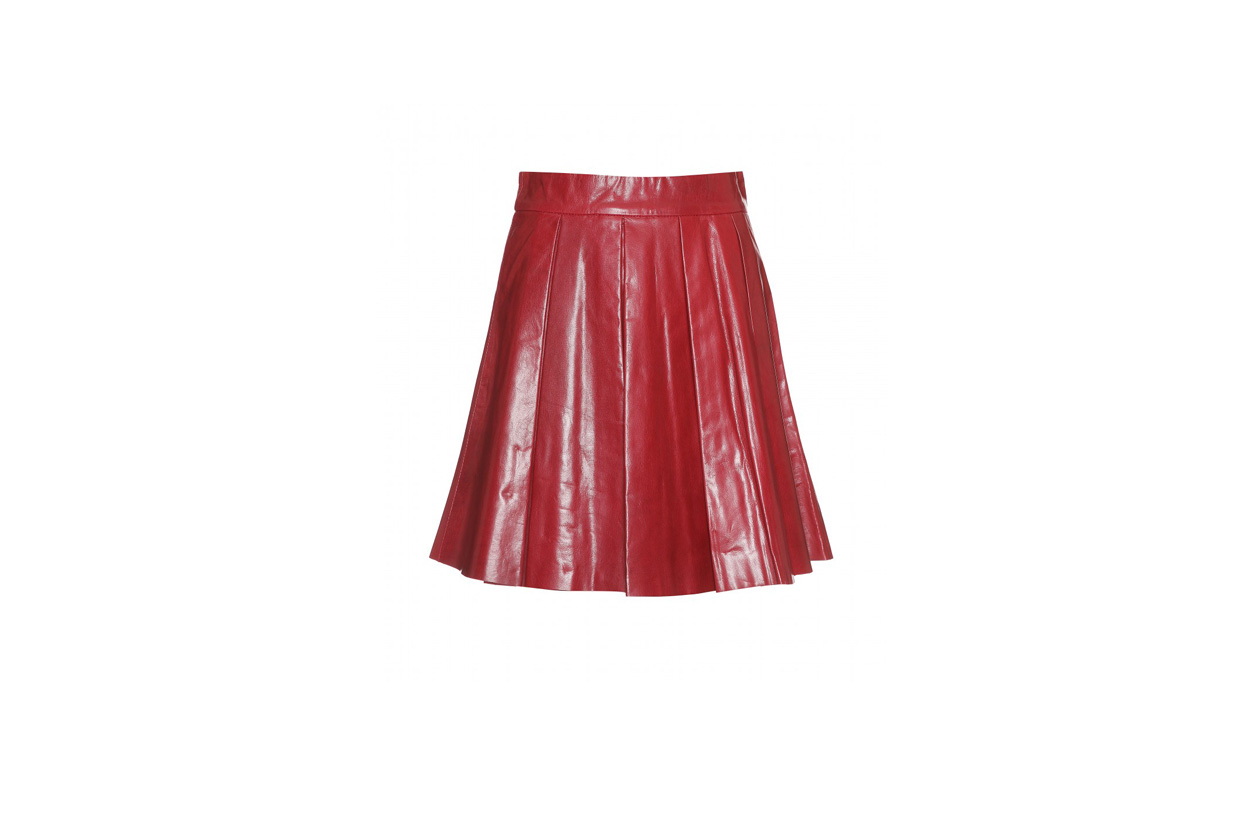 03 Rosso Nero Pelle Alice Olivia rossa