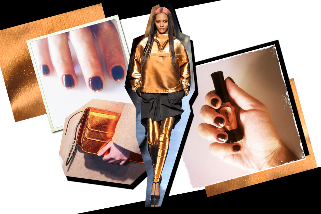 06 Beauty Unghie Sept 3rd a crush 4 copper inglot