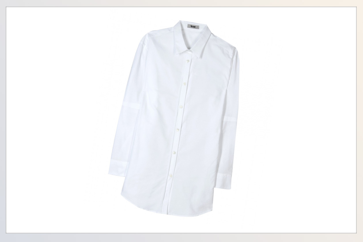 06 Camicie White shirt Acne