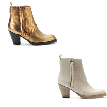 Acne e mytheresa.com: i Pistol Boots esclusivi