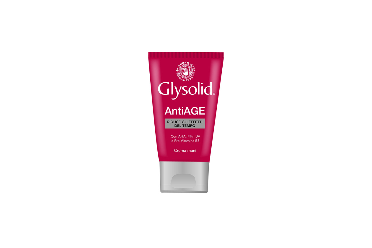 Alleato formidabile è la glicerina che troviamo nella crema mani Antiage di Glysolid
