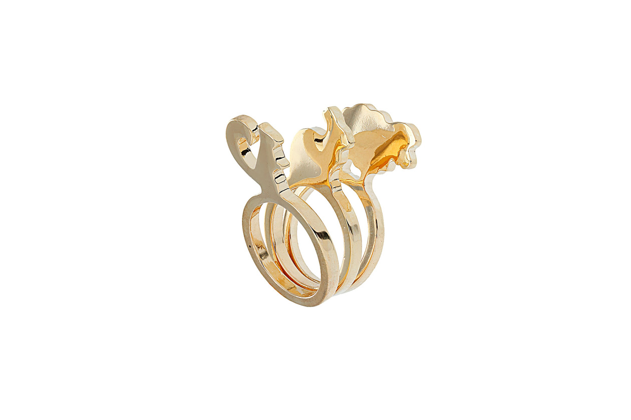 Animal stack ring by Topshop