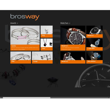 Brosway: la nuova App per Windows 8