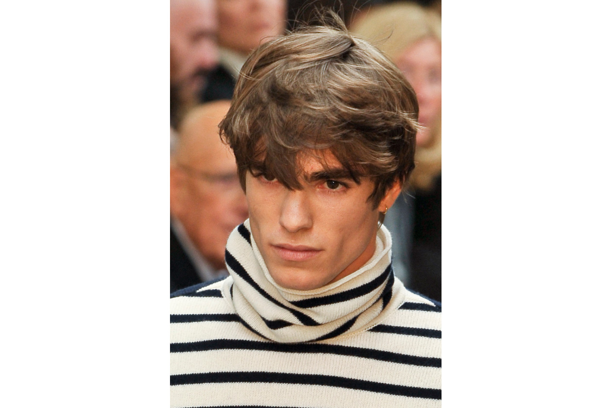 Ciuffo selvaggio per Ermanno Scervino