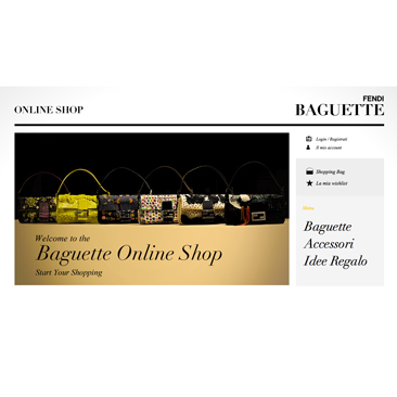 Fendi presenta il mini sito dedicato alla Baguette