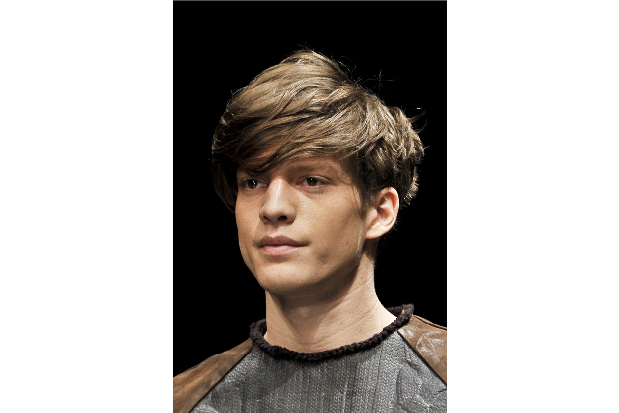 Frangia lunghissima e “scapigliata” per Diesel Black Gold