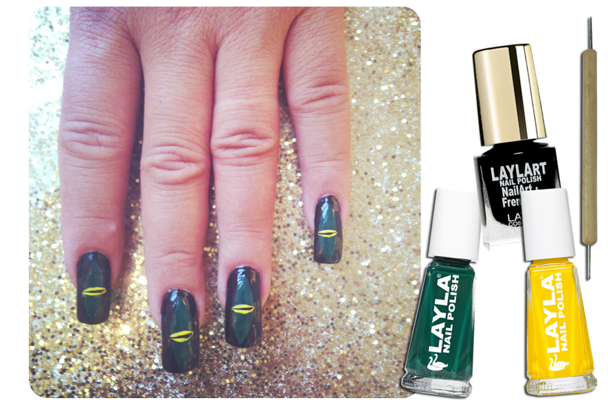 LOOK 3: Unghie Occhio