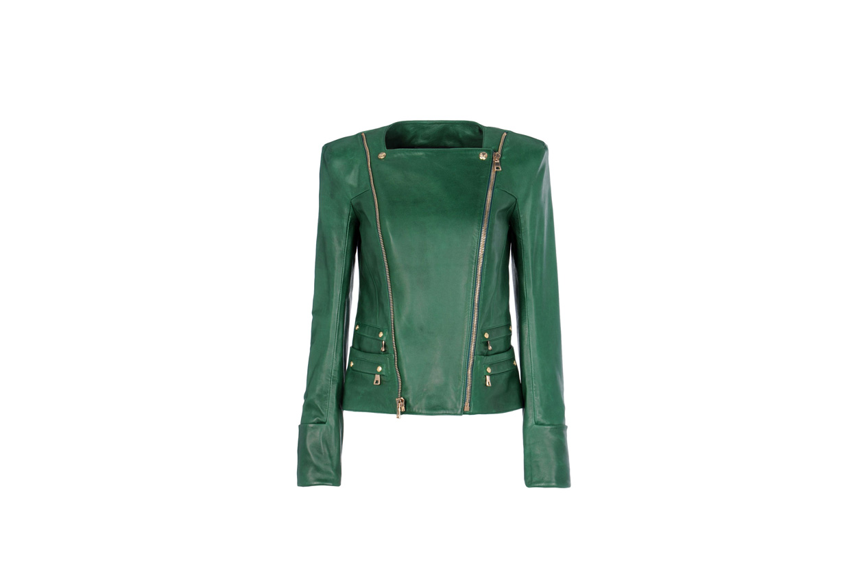 03 chiodo verde balmain