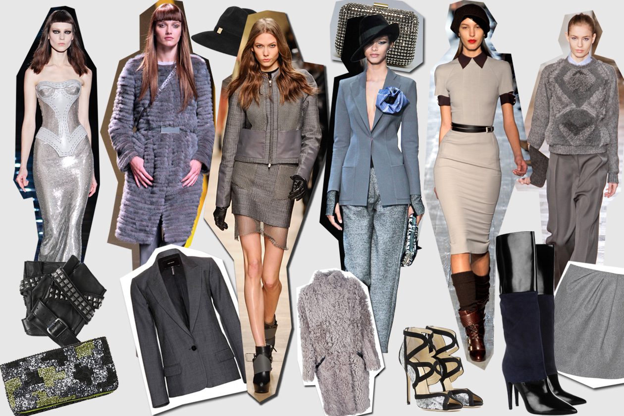 Cinquanta sfumature di grigio: quelle della moda A/I 2012-13
