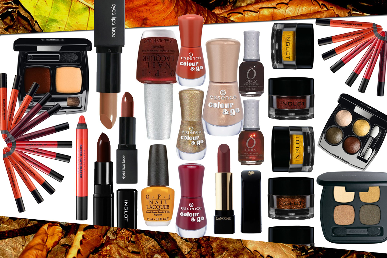 Il make up autunnale: si ispira ai colori delle foglie
