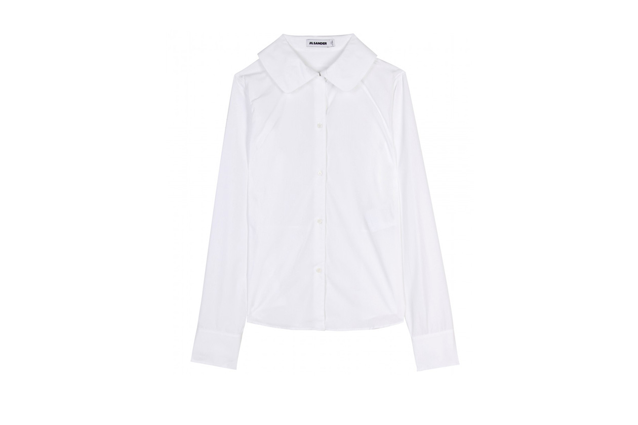 Camicia bianca di jil sander