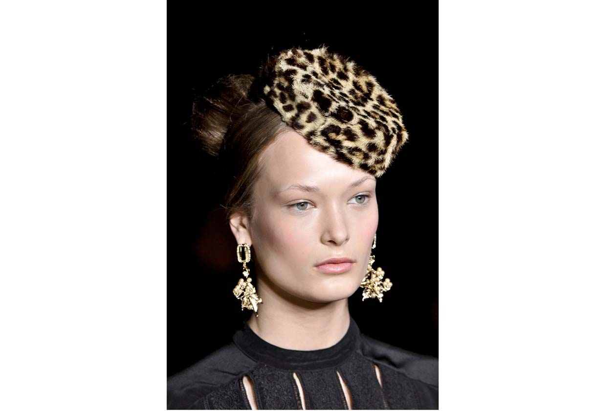 Alle amanti del cappello: scegliete l’animalier di Temperley London