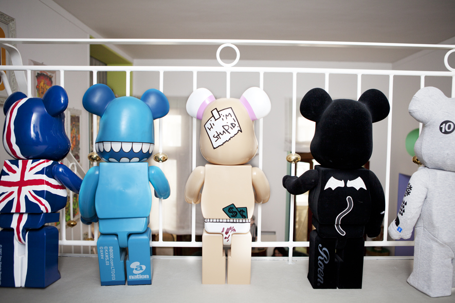 Bearbricks da dietro
