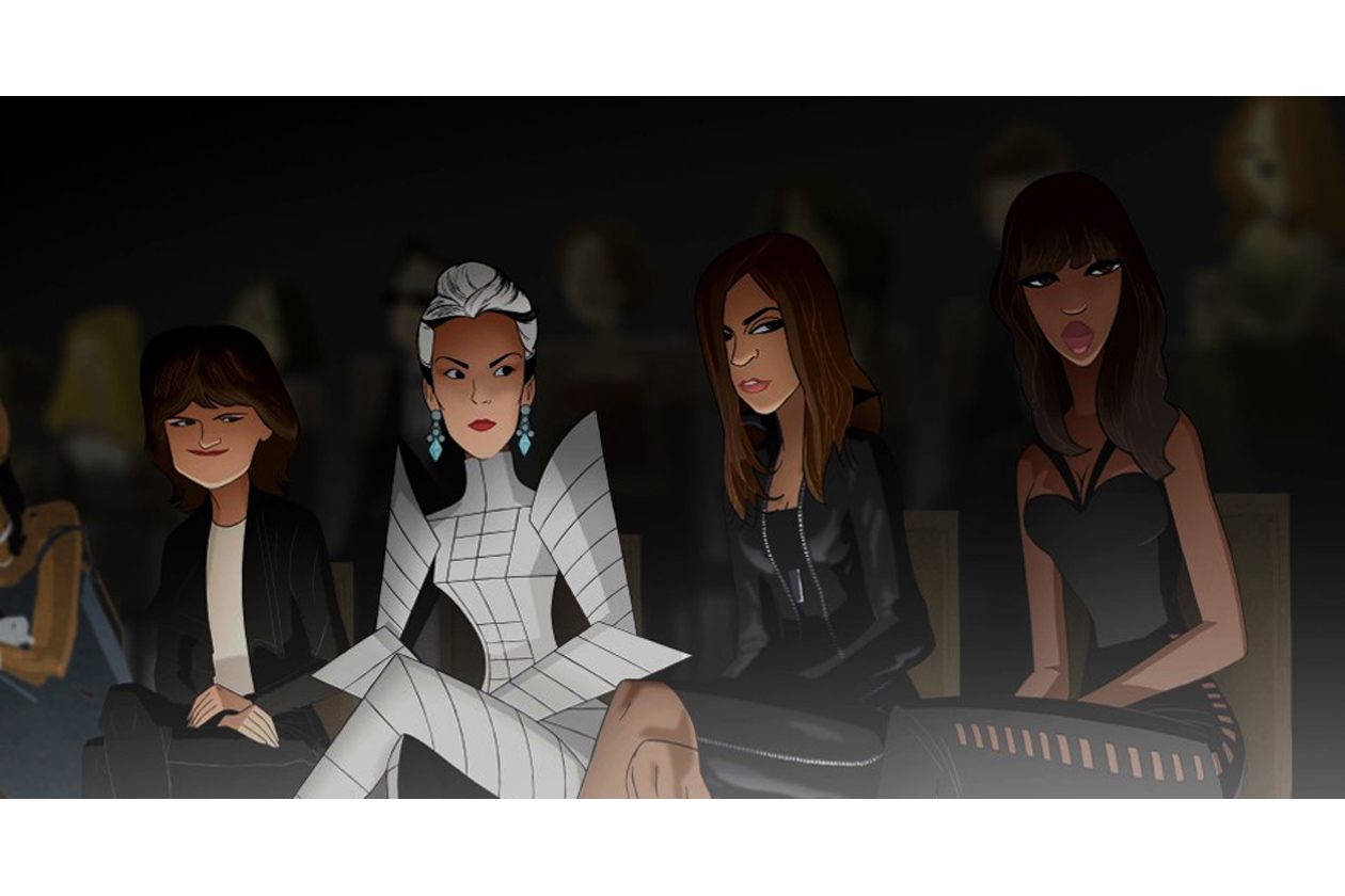 CathyHoryn DaphneGuiness CarineRoitfeld NaomiCampbell