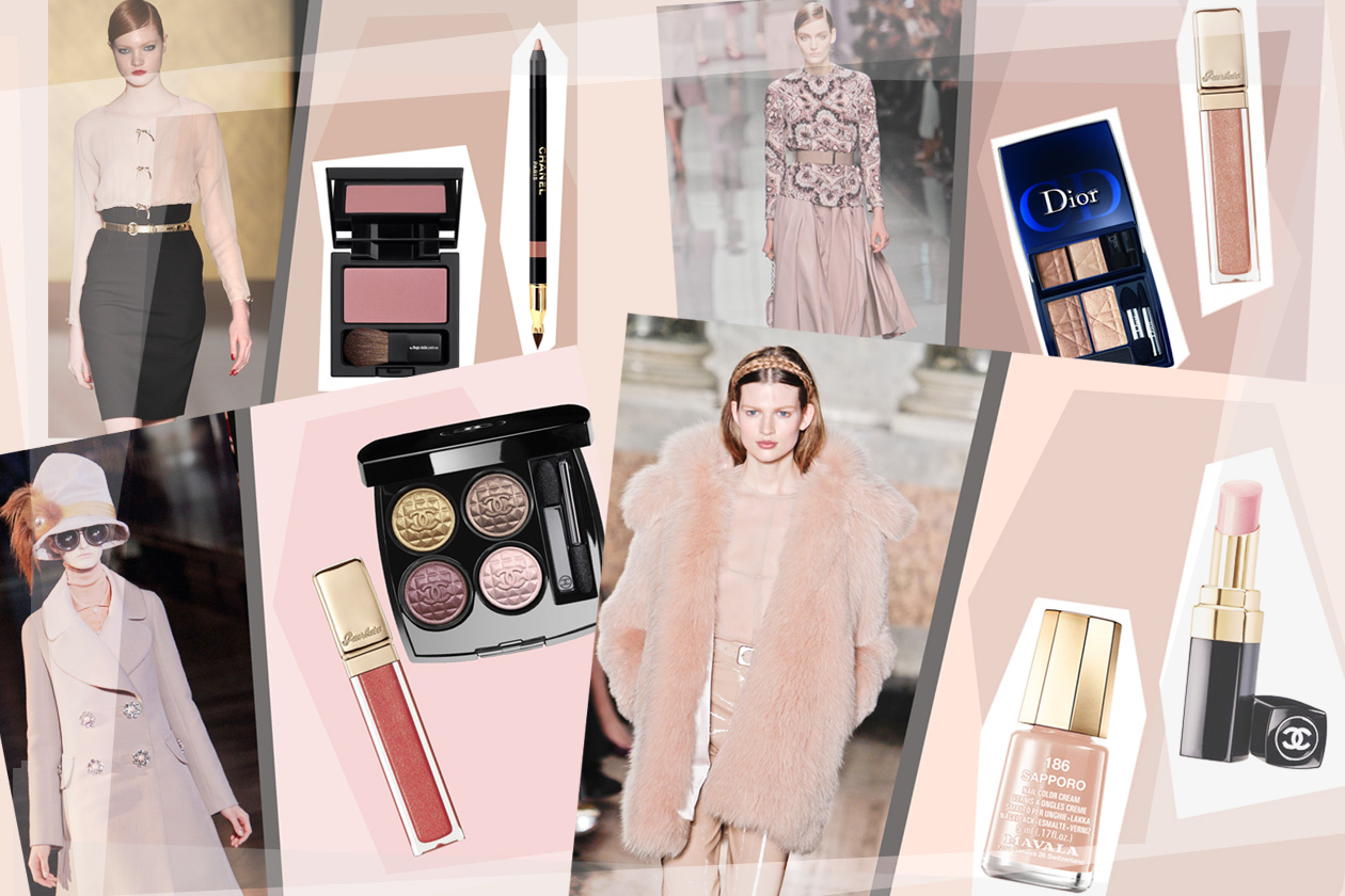 Trucco nude: l’eleganza è rosa cipria