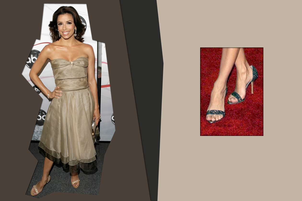 Eva Longoria ha un piede da fata