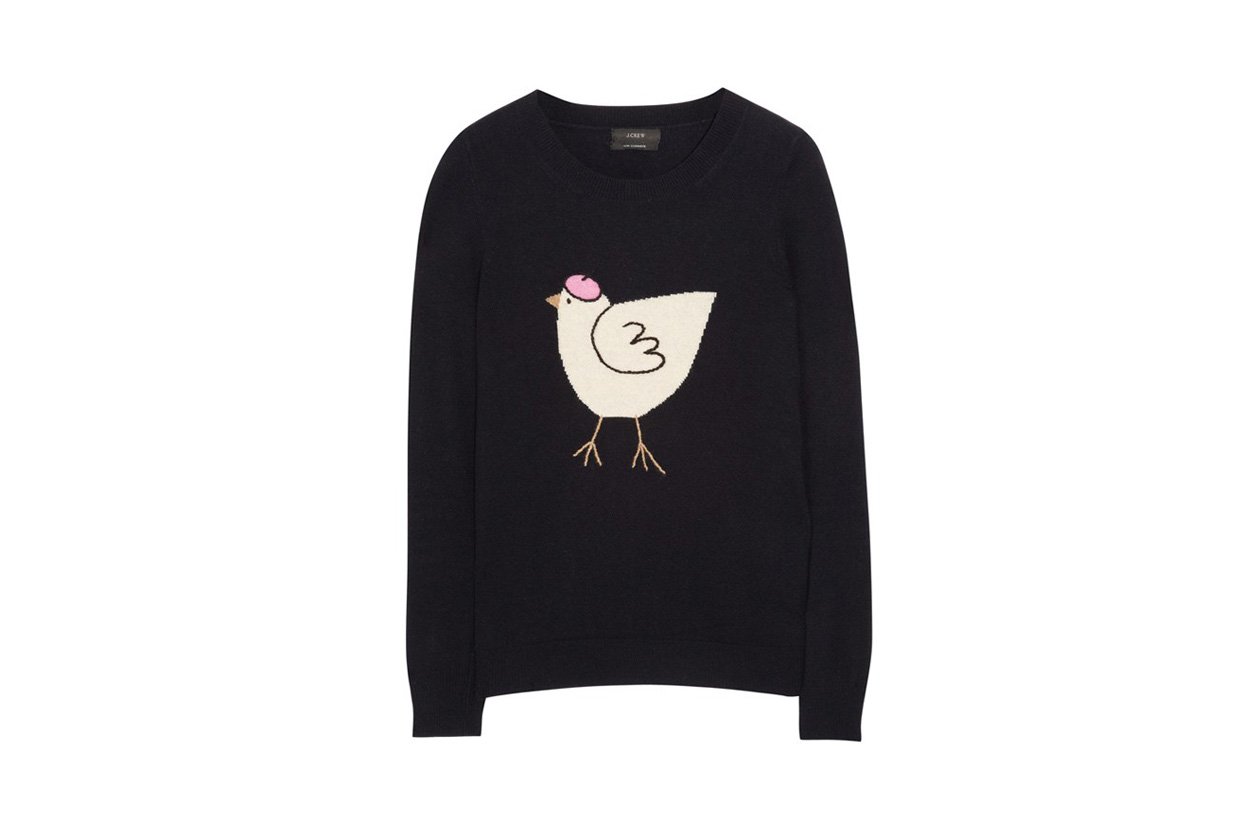 French Hen Jumper J Crew1