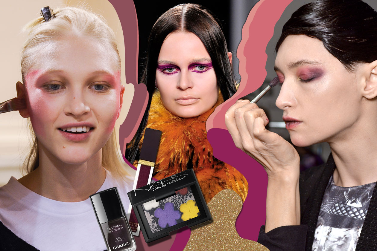 Make up viola: tendenza soft goth