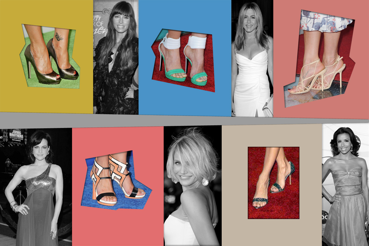 Pedicure e smalto perfetto: è quello che ci aspettiamo dalle star. Che per i loro piedi preferiscono una lacca nude o rossa