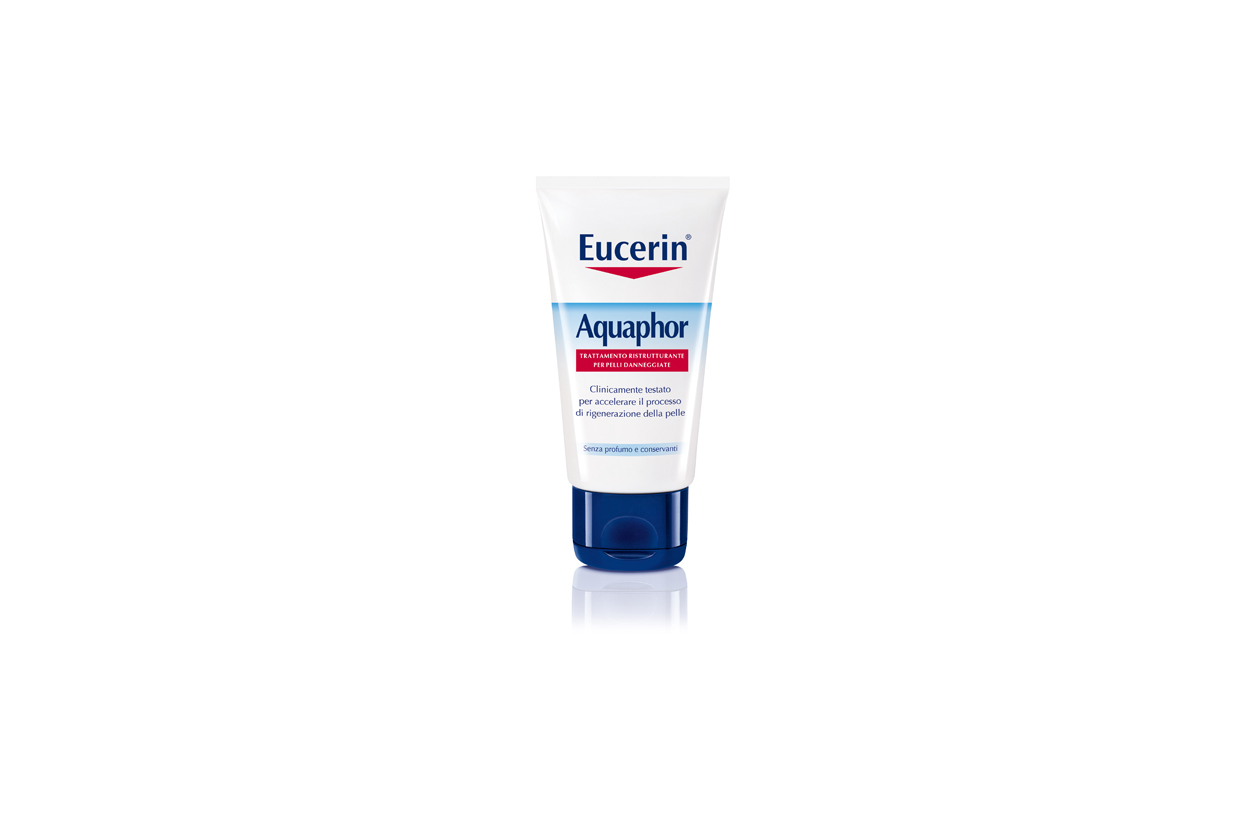 Per le pelli danneggiate ma sensibili c’è Aquaphor di Eucerin