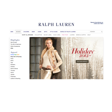 Ralph Lauren: al via lo shopping in Europa