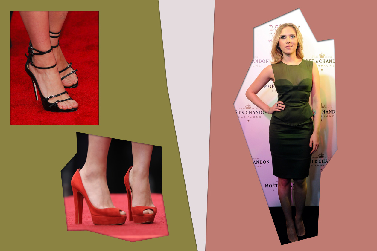 Unghie senza lacca per Scarlett Johansson