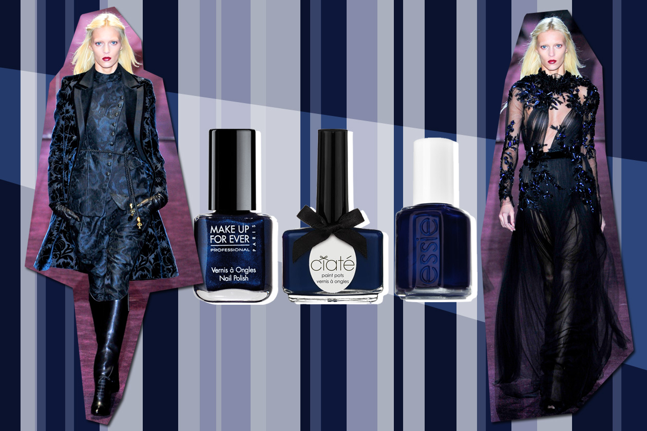 blu notte ciate make up for ever essie