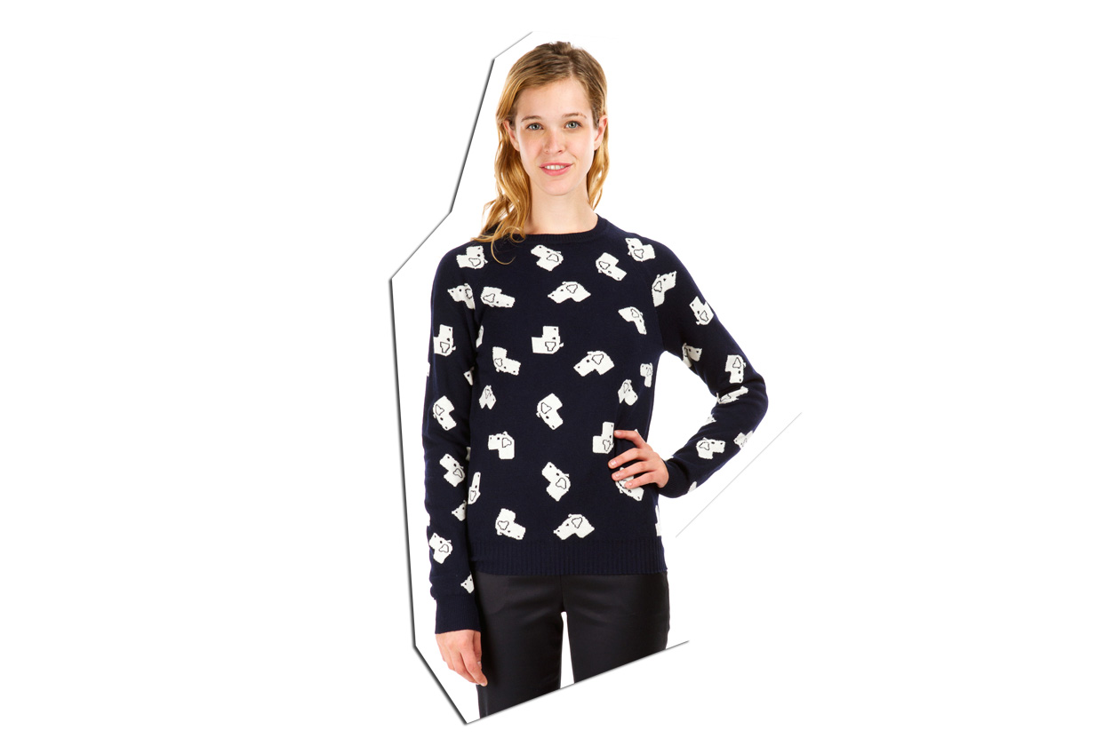 boy by band of outsiders opening ceremony