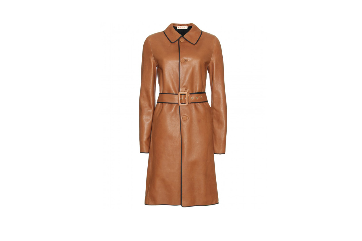 P00046187 CAPPOTTO IN PELLE STANDARD