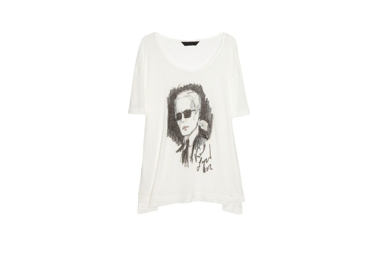 t shirt karl net a porter