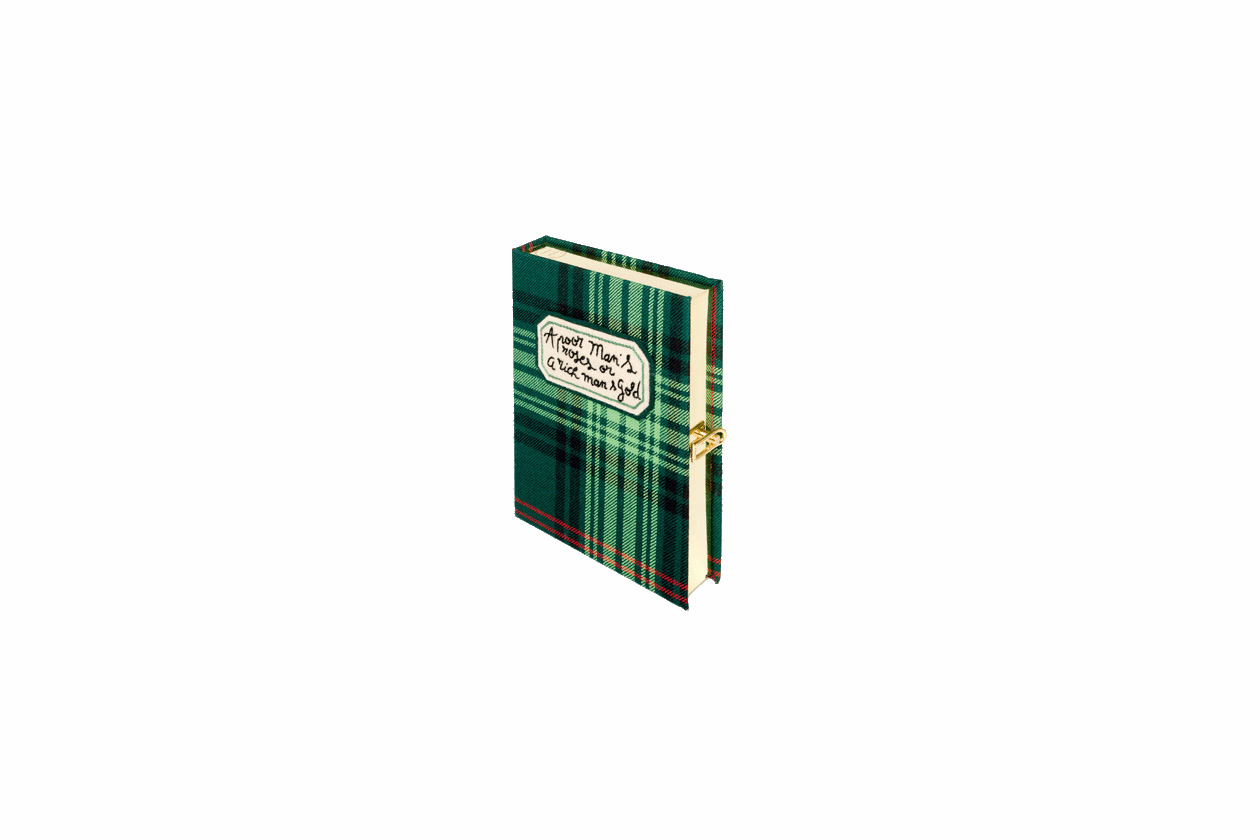 Book clutch by Olympia Letan