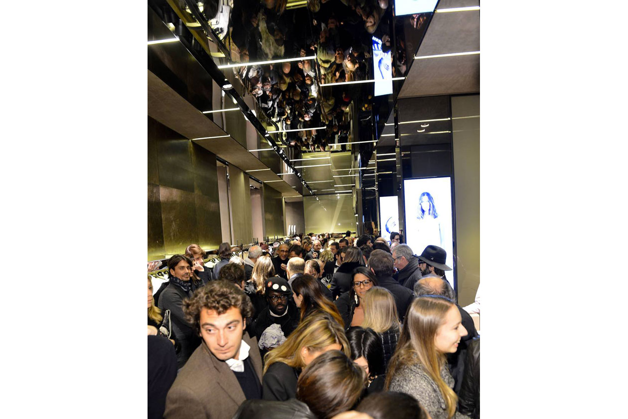 Elisabetta Franchi opening Milano 05 dicembre 2012