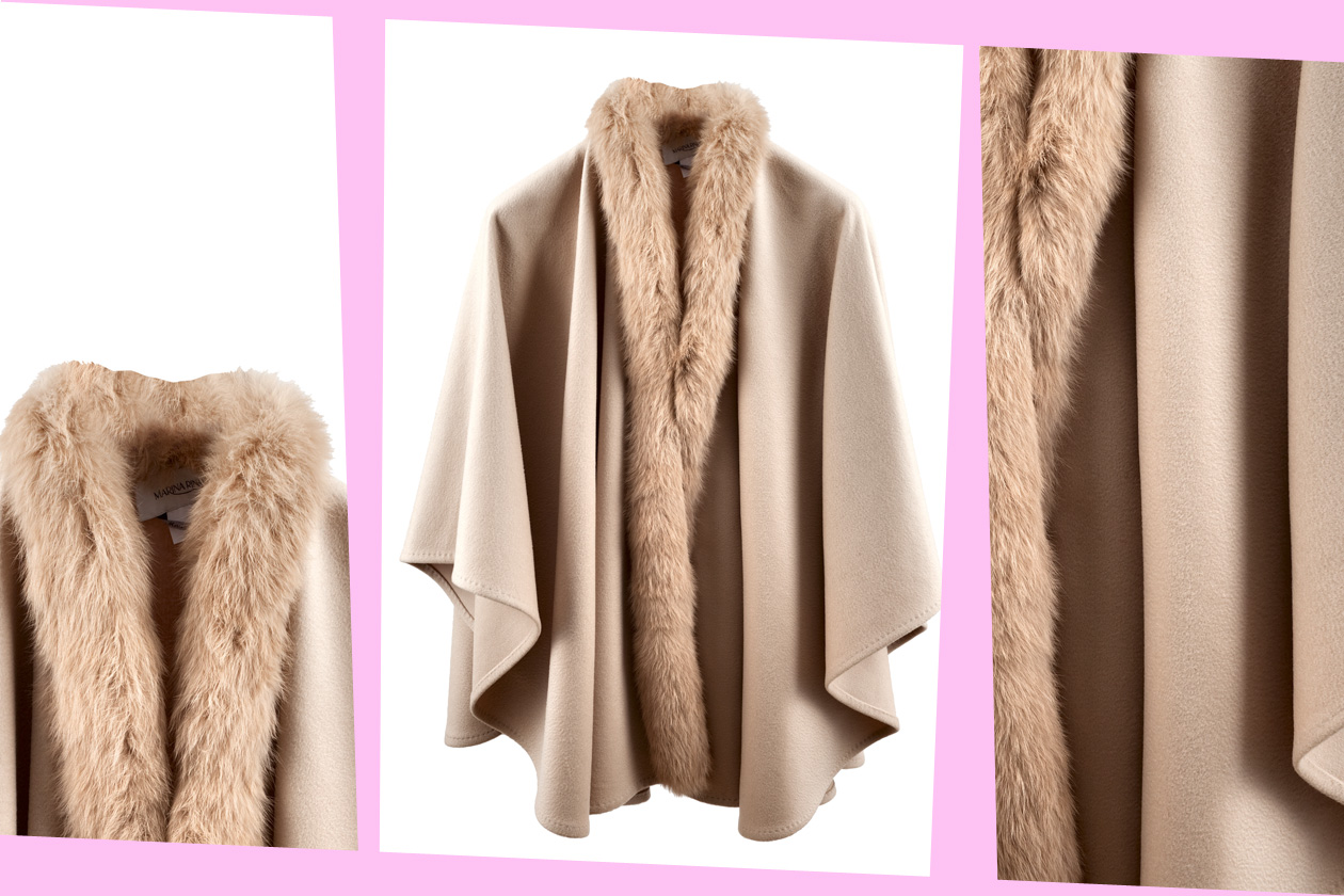 Fur Details MARINA RINALDI