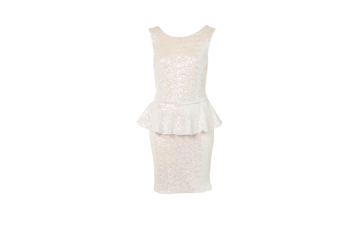 Top List Glitter topshop dress