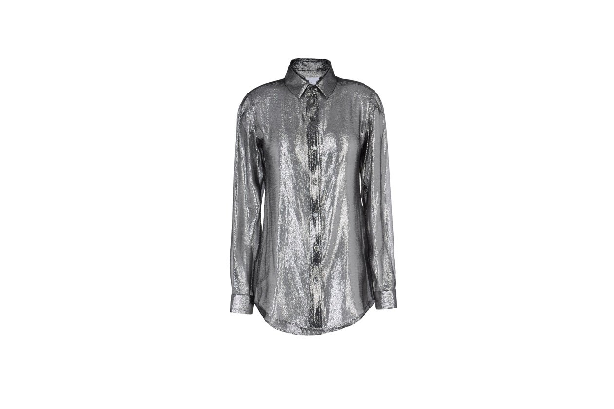 camicia lamé julien david