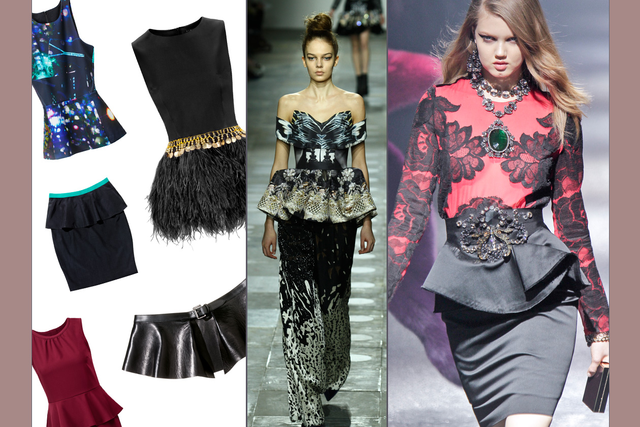 Tendenza peplum: dalle passerelle al nostro guardaroba