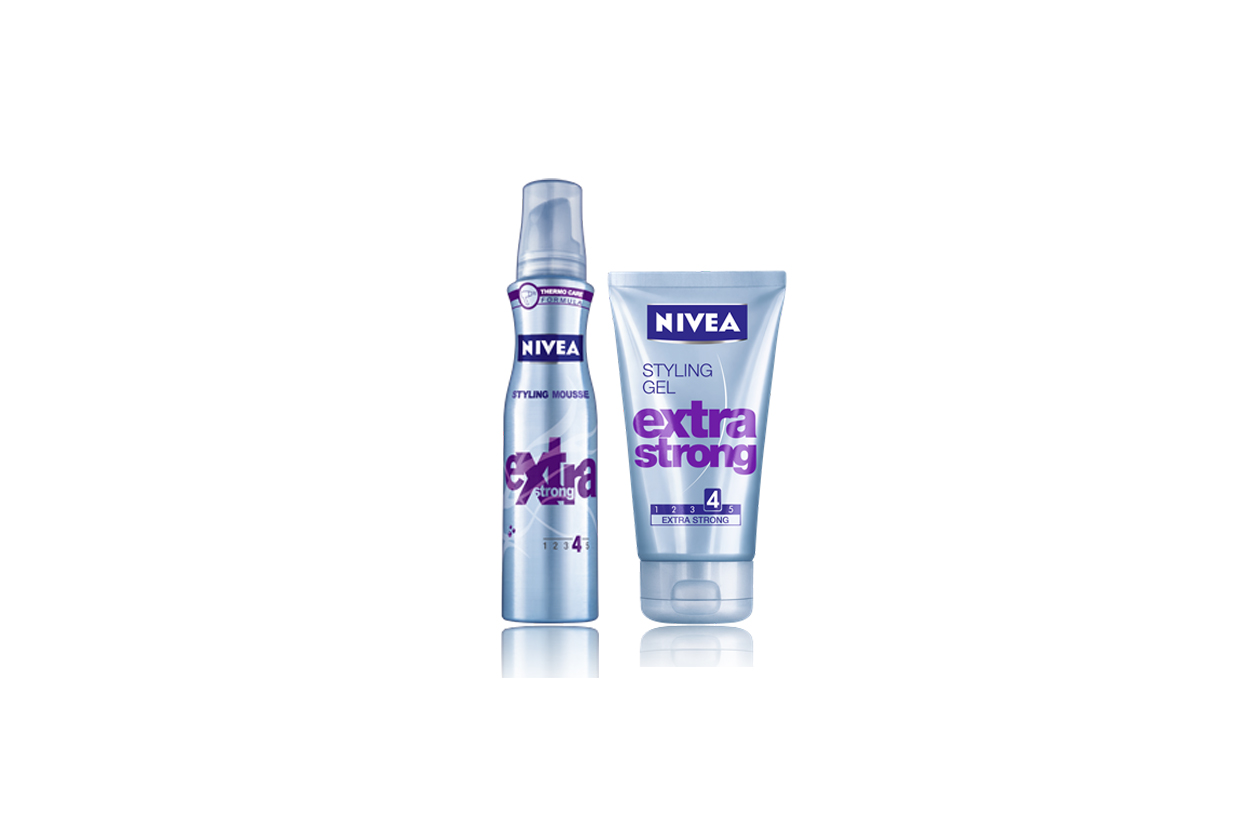 nivea styling mousse gel