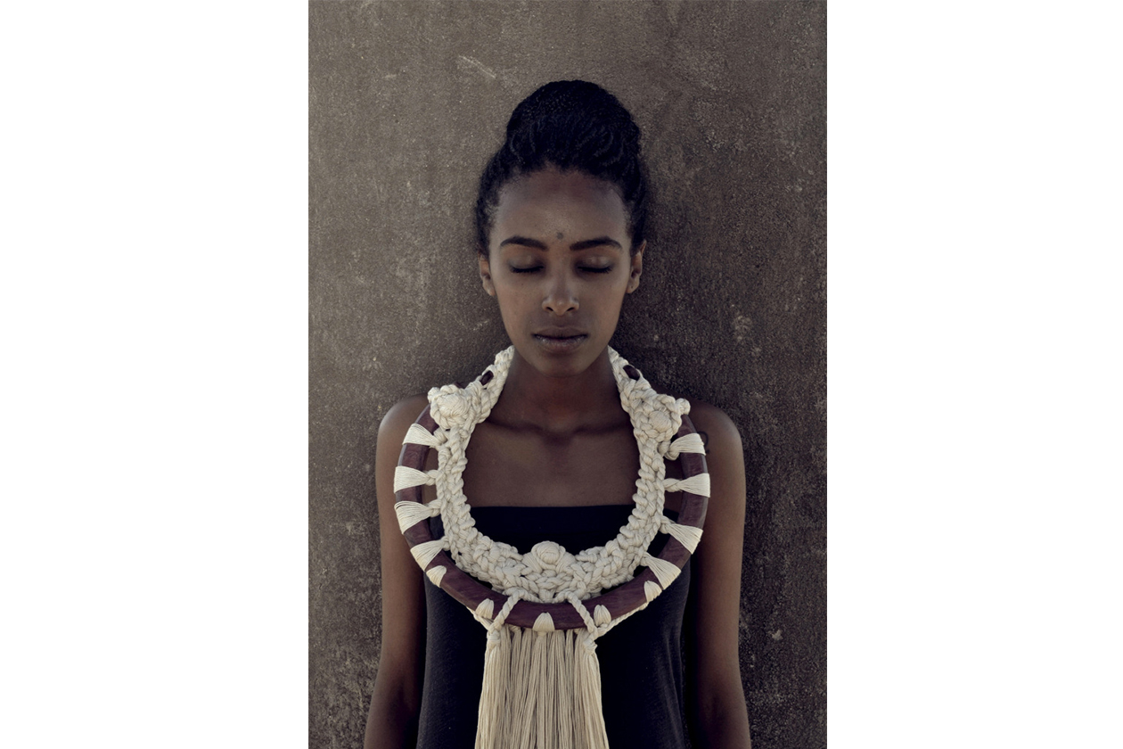 00 Crochet La collana afro di Namarietti