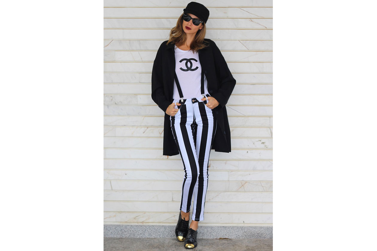 3 trend Righe B&W thegaragestarlets alina chanel classic vintage stripes