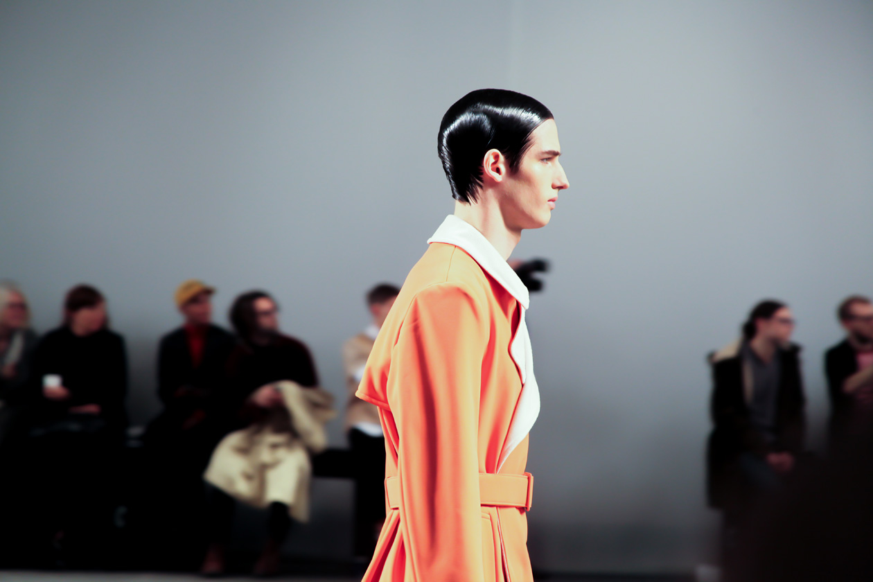 Arancione trench di JW A