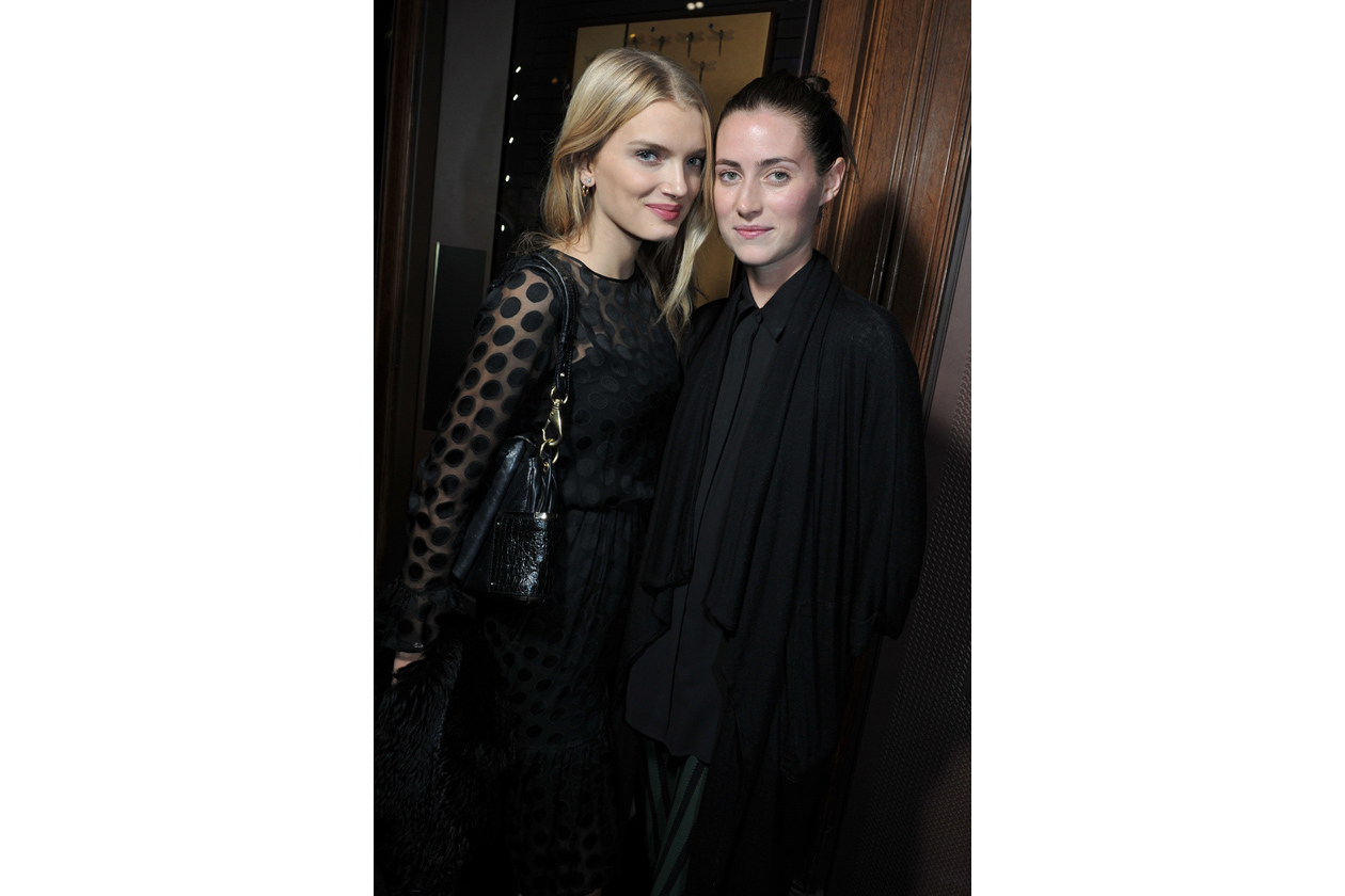 Lily Donaldson & Cecile Winckler Berluti 44