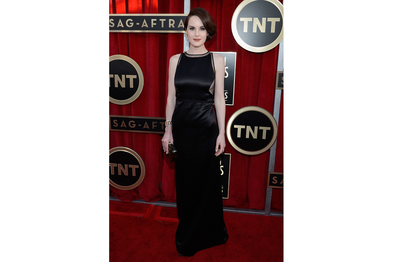 Michelle Dockery vintage Ralph Rucci