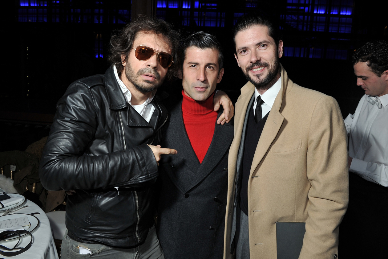 Olivier Zahm, Andre Saravari & Melvil Poupaud Berluti 48