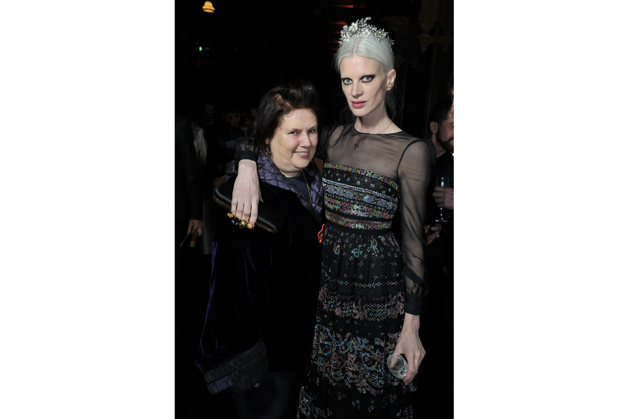 Suzy Menkes & Kristen McMenamy Berluti 41