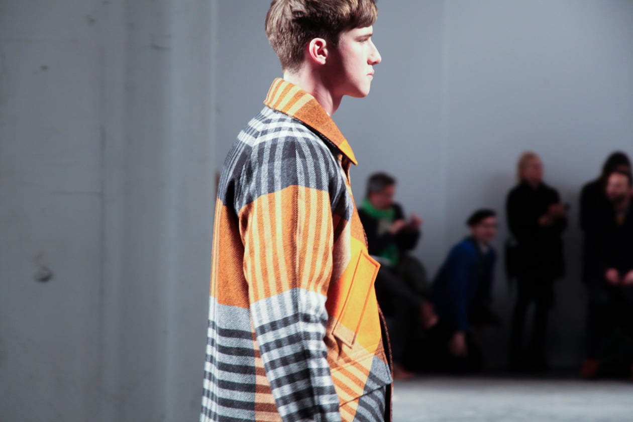 Tartan arancio per E. Tautz