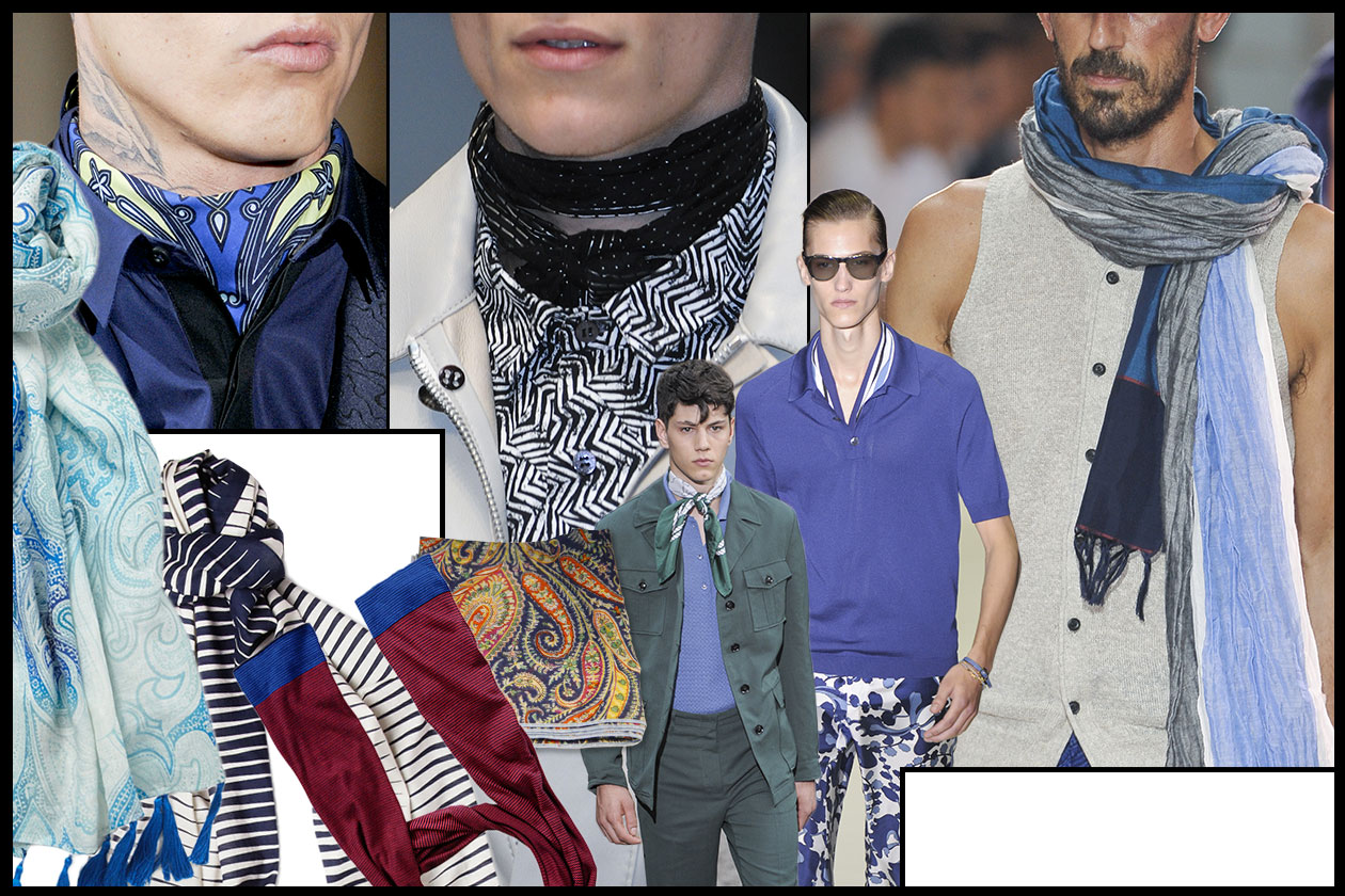 01 Top list Accessori uomo Foulard