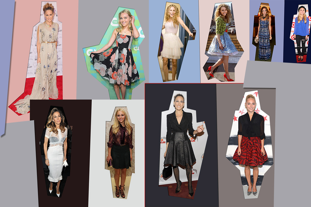 Sarah Jessica Parker e Anna Sophia Robb: il doppio stile di Carrie Bradshow