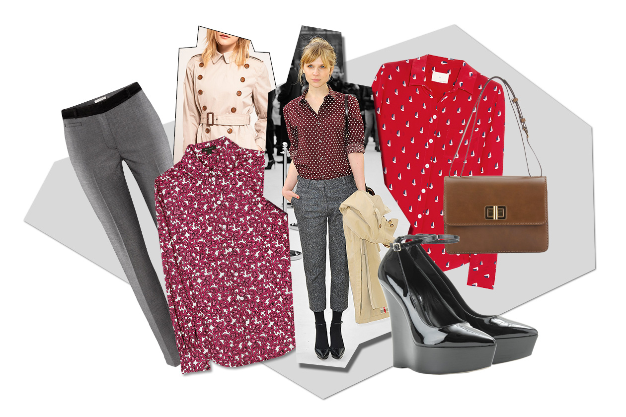 Clémence Poésy e il suo look très chic